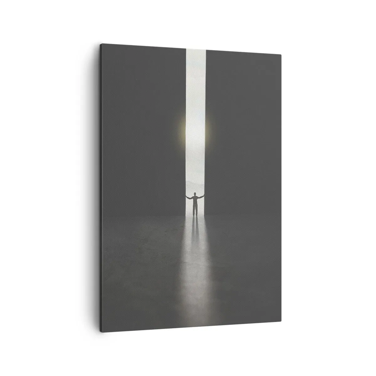 Tablou pe pânză - Un pas spre un viitor luminos - 50x70 cm