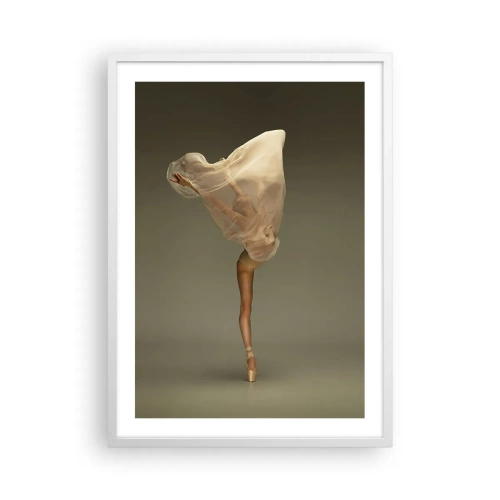 Poster în ramă albă - Pe cale să zboare - 50x70 cm