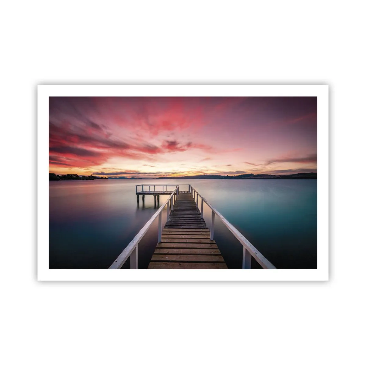 Poster - Flacăra blândă a serii - 91x61 cm