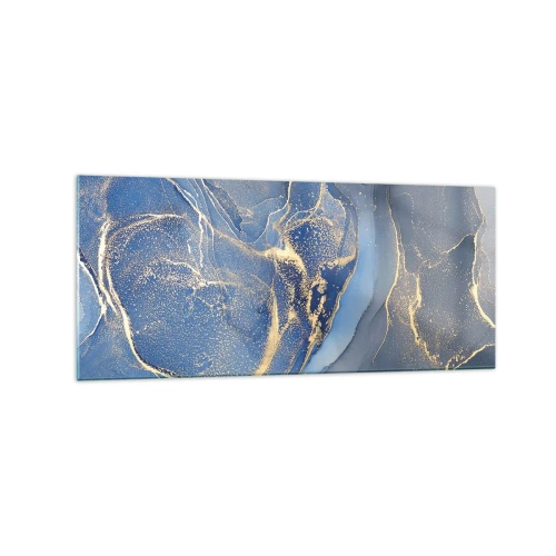 Tablou pe sticlă - Praf de aur - 120x50 cm