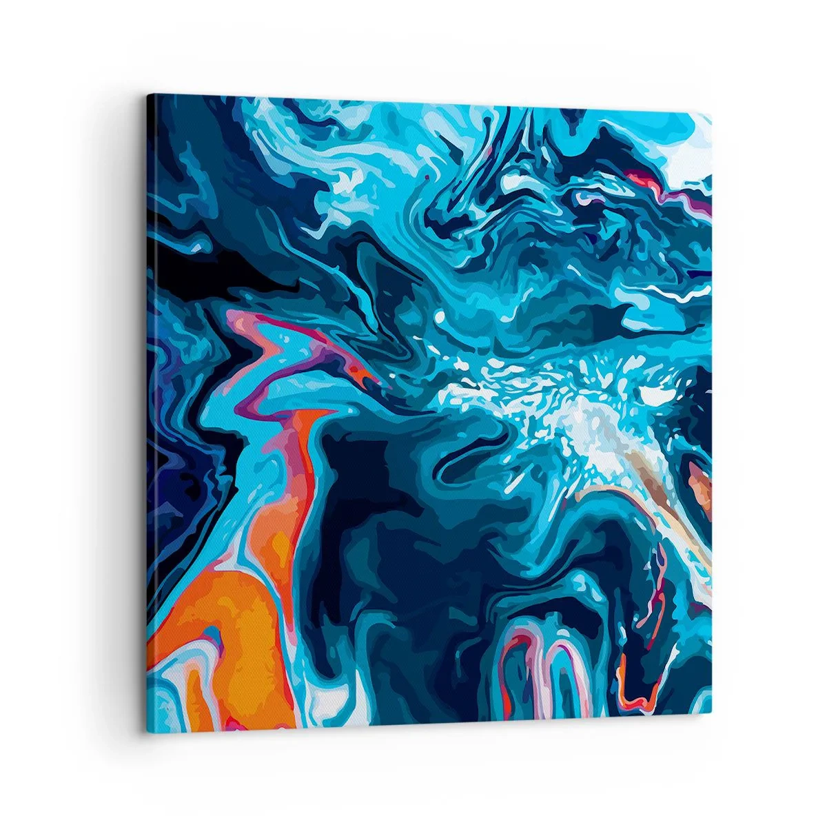 Tablou pe pânză - Călătorie spre centrul cerului - 60x60 cm