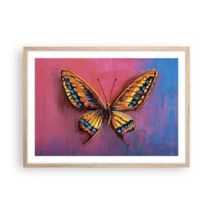 Poster în ramă de stejar deschis - O bijuterie a naturii - 70x50 cm