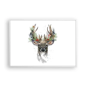 Poster în ramă albă - În ținută festivă - 100x70 cm