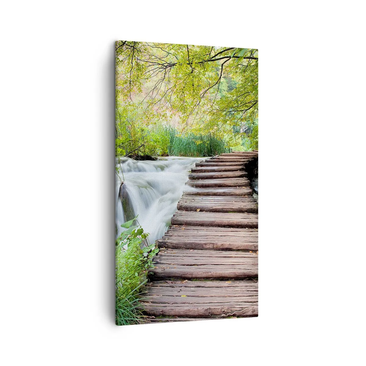 Tablou pe pânză - Nu este deloc o apă liniștită - 45x80 cm