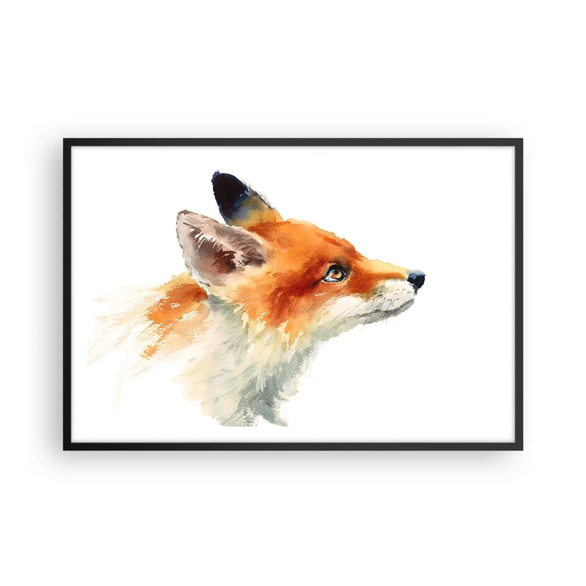 Poster în ramă neagră - Nu poți fi niciodată prea atent - 91x61 cm