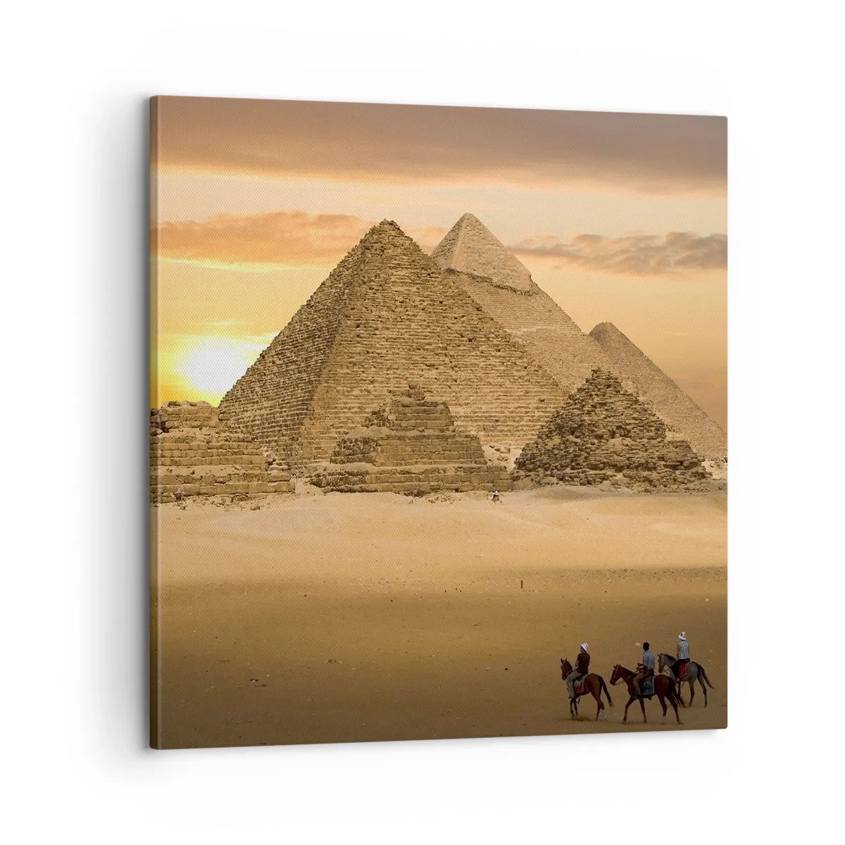 Tablou pe pânză - Neschimbat de mii de ani - 60x60 cm