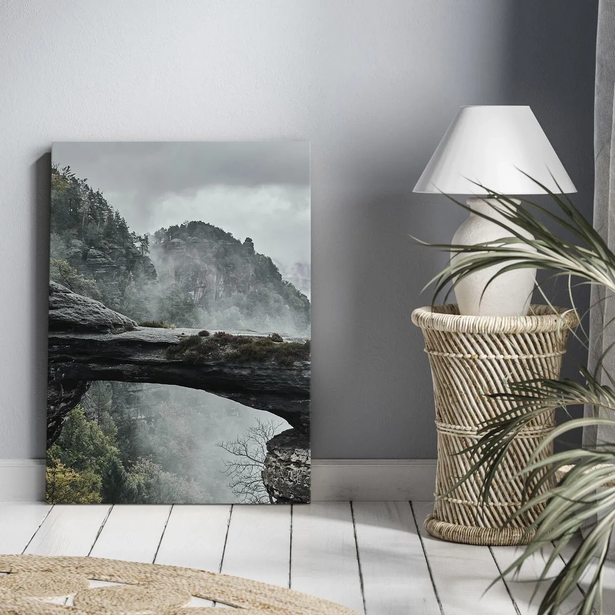 Tablou pe pânză - Aventura este pe cale să înceapă - 55x100 cm
