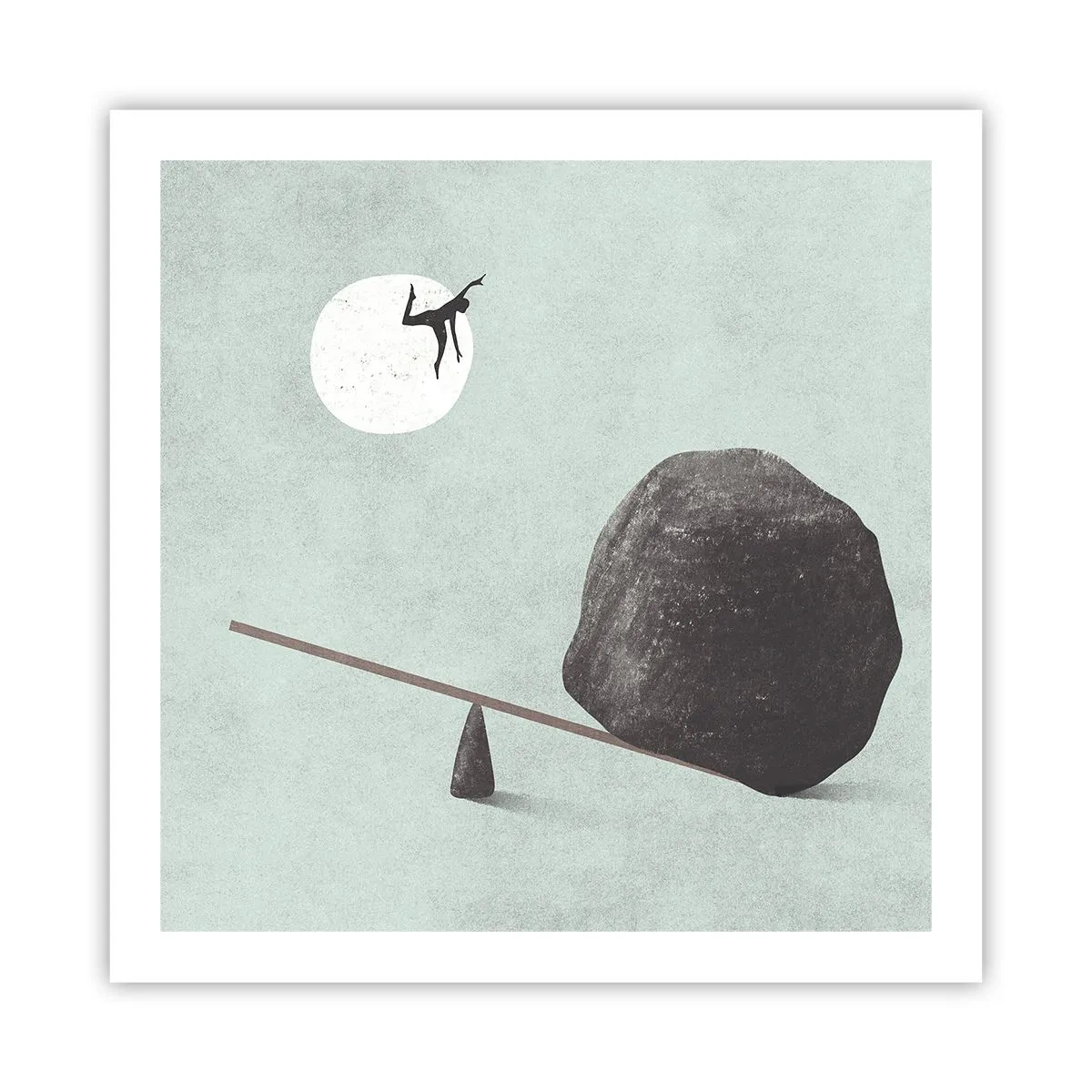 Poster - Visul îndeplinit - 60x60 cm