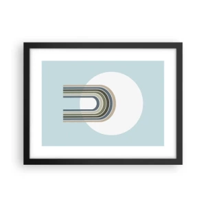 Poster în ramă neagră - Atracție irezistibilă - 40x30 cm