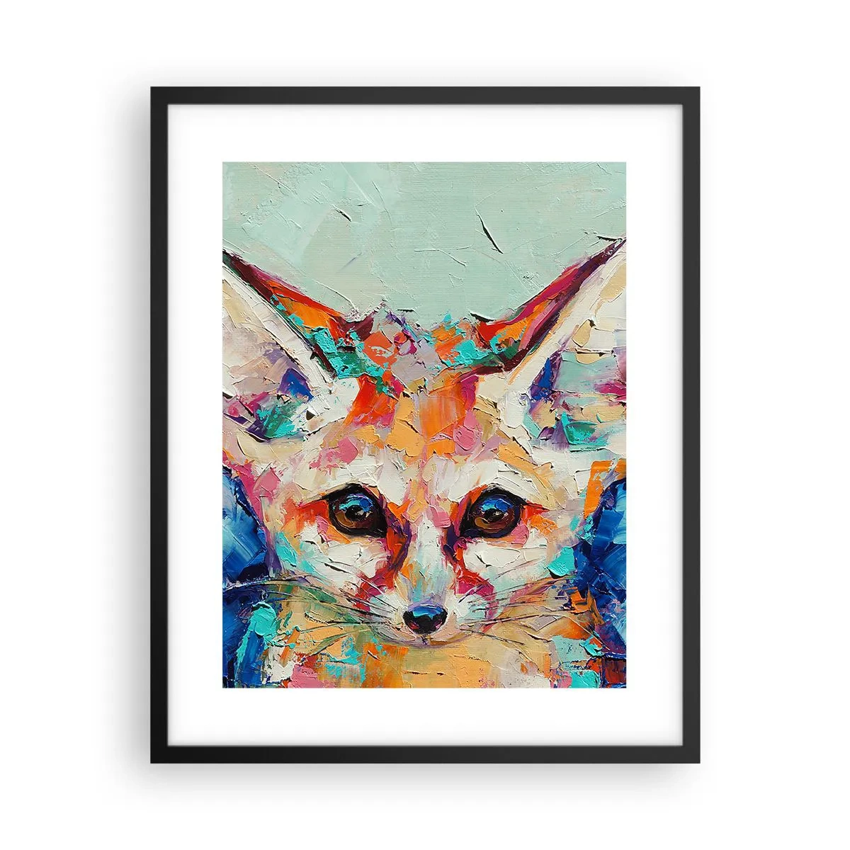 Poster în ramă neagră - Sunteți gata pentru mine? - 40x50 cm