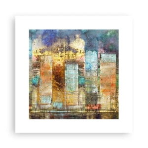 Poster - Metropola însorită - 30x30 cm