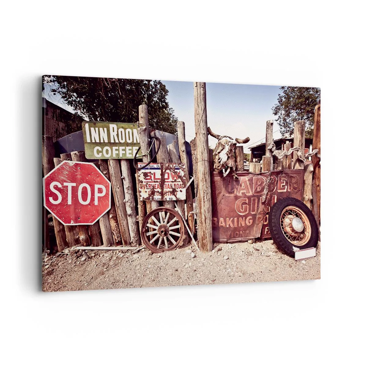 Tablou pe pânză - Iar timpul s-a oprit - 120x80 cm