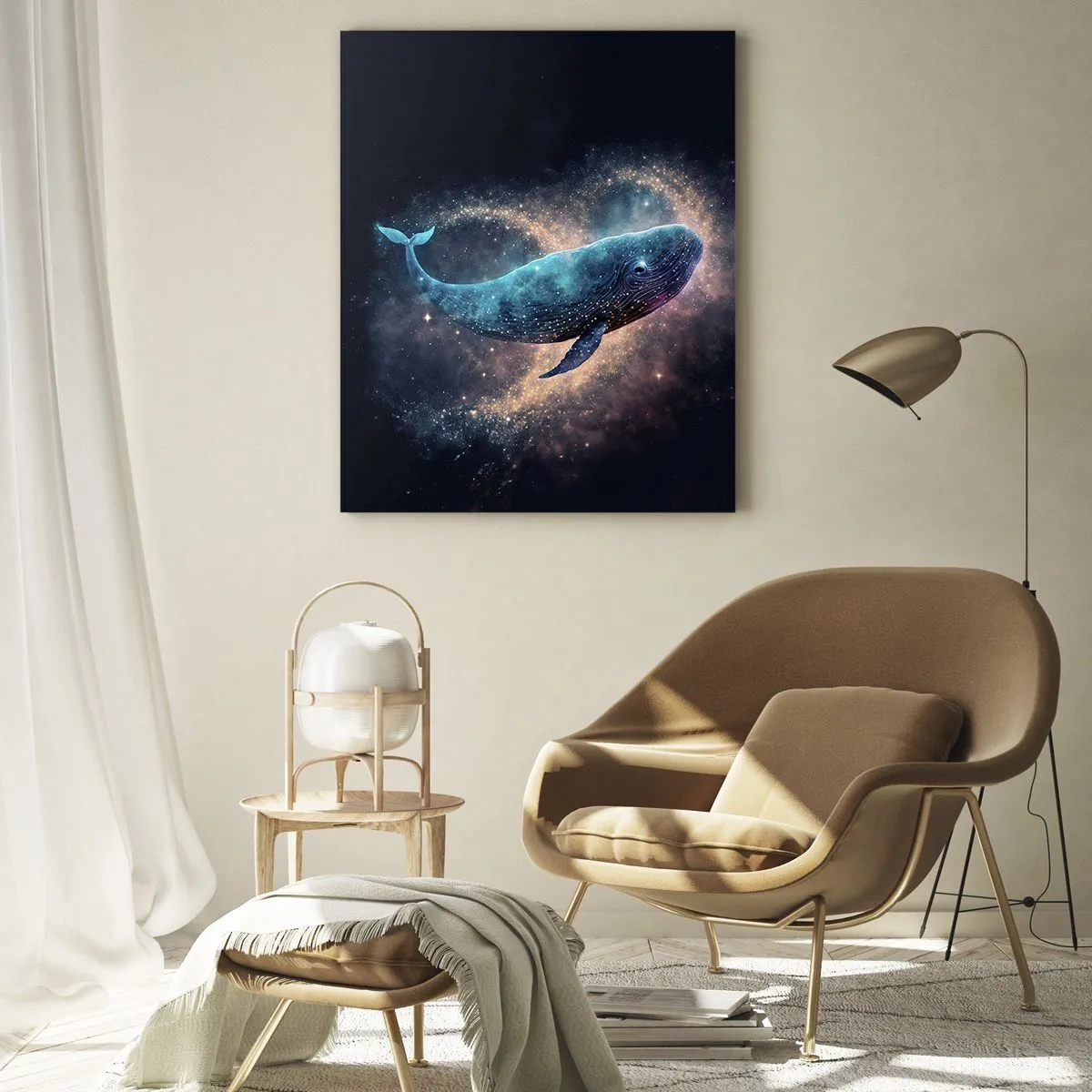 Tablou pe sticlă - Există o lume... - 50x70 cm
