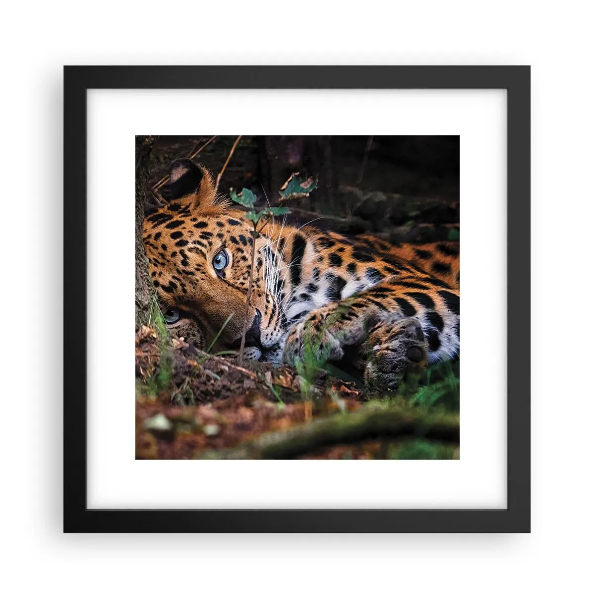 Poster în ramă neagră - Să ai încredere în mine - 30x30 cm