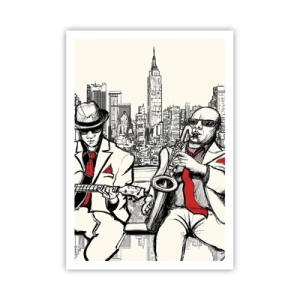 Poster - Improvizație la New York - 70x100 cm