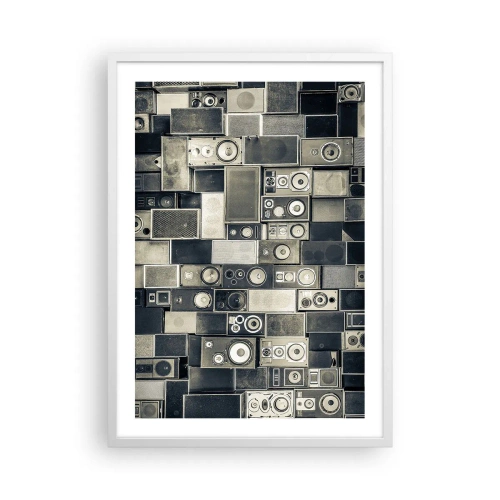 Poster în ramă albă - Și totul este în regulă - 50x70 cm