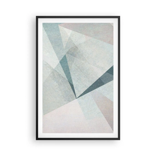 Poster în ramă neagră - Calm și totuși dinamic - 61x91 cm