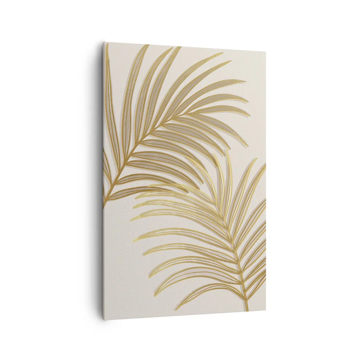 Tablou pe pânză - Palmier de aur! - 80x120 cm