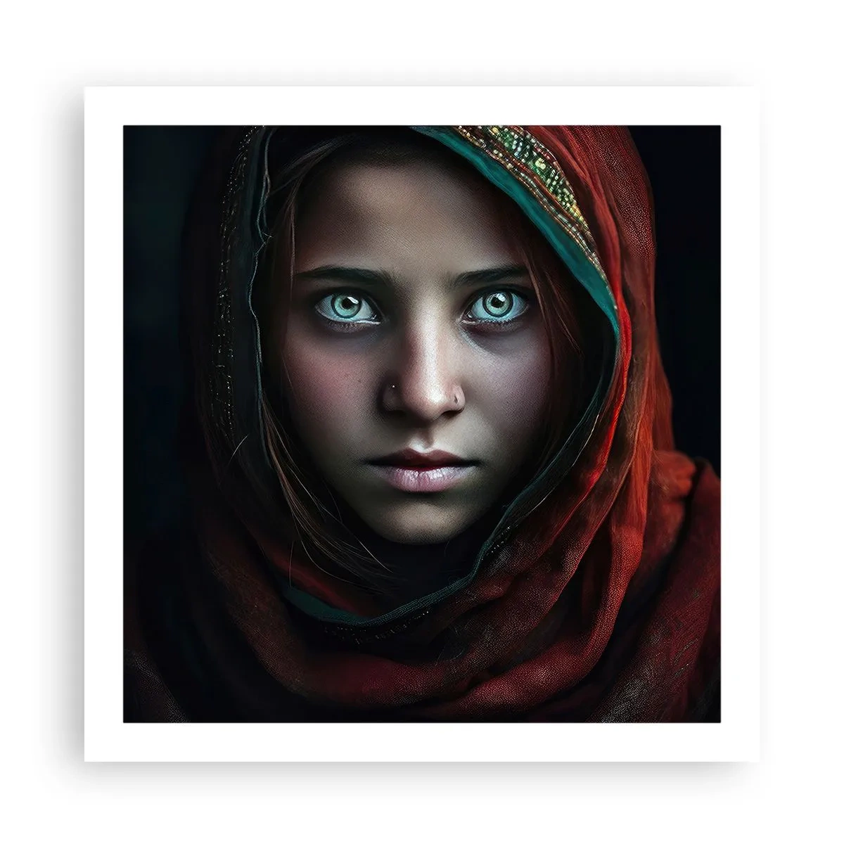 Poster - Prințesa orientală - 60x60 cm