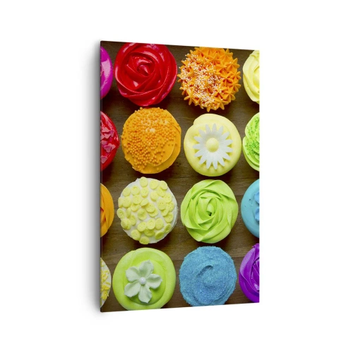 Tablou pe pânză - Fiecare diferită - toate delicioase - 80x120 cm