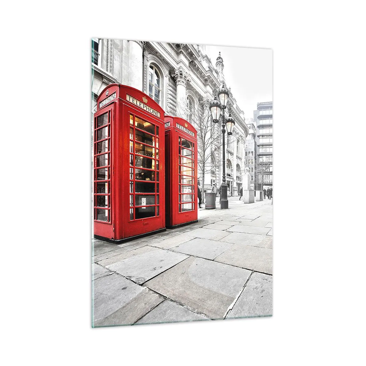 Tablou pe sticlă - Welcome to London - 50x70 cm
