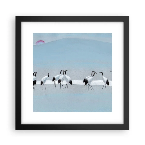 Poster în ramă neagră - După o zi fierbinte - 30x30 cm