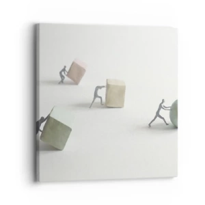 Tablou pe pânză - Viața însăși - 30x30 cm