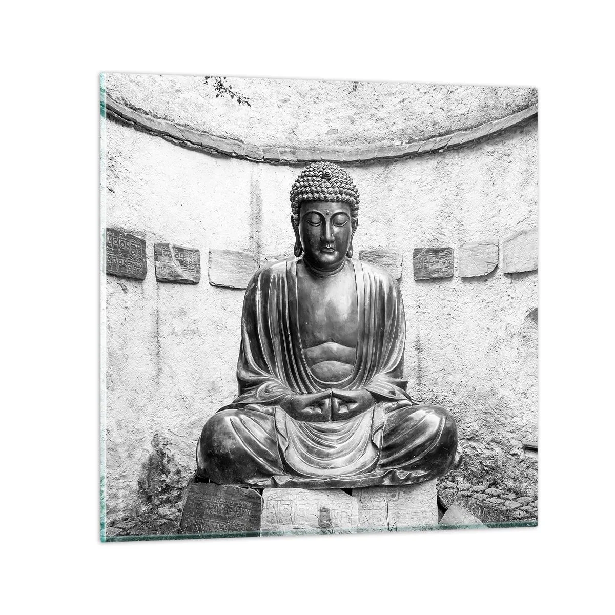 Tablou pe sticlă - La sursa păcii - 60x60 cm