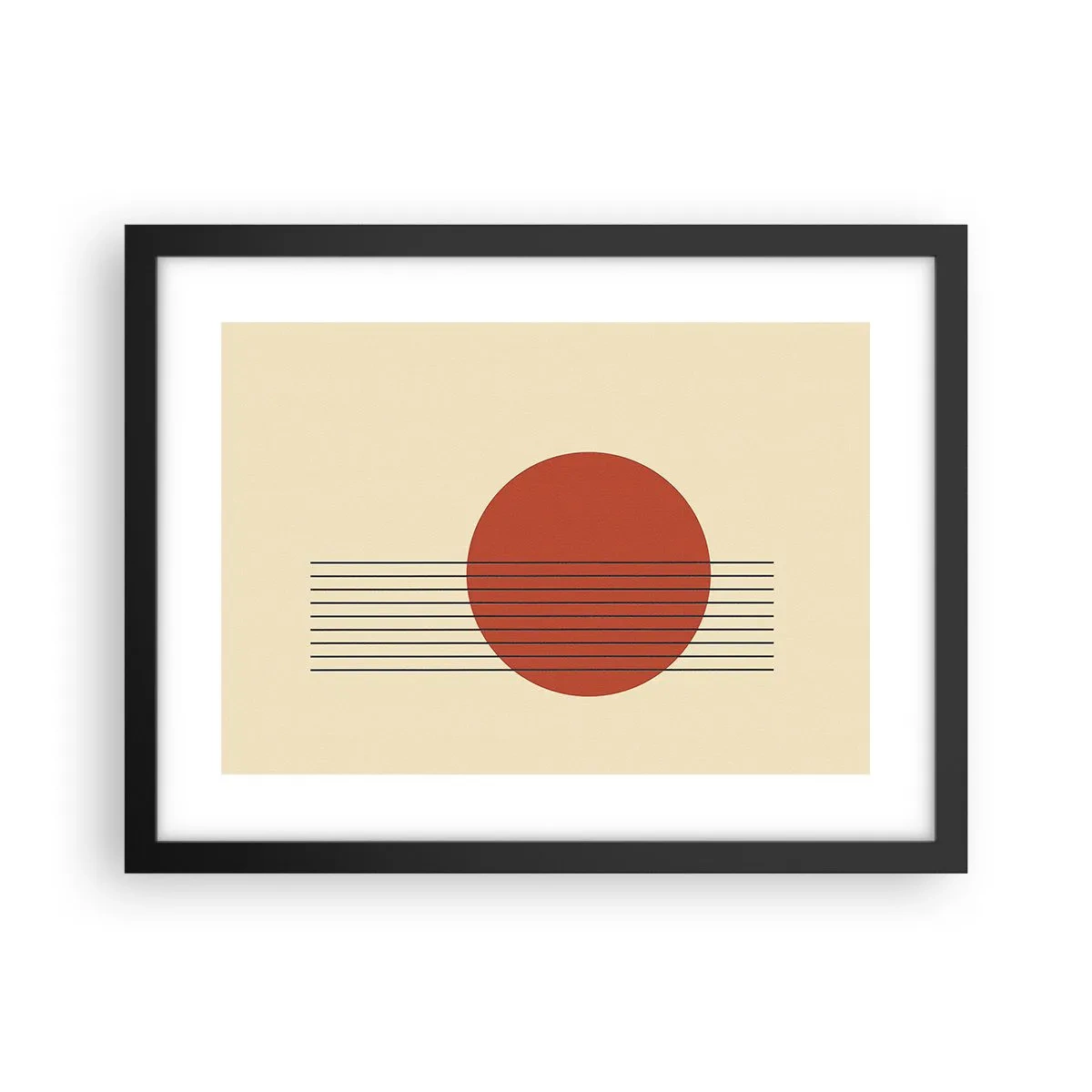 Poster în ramă neagră - În continuare - 40x30 cm