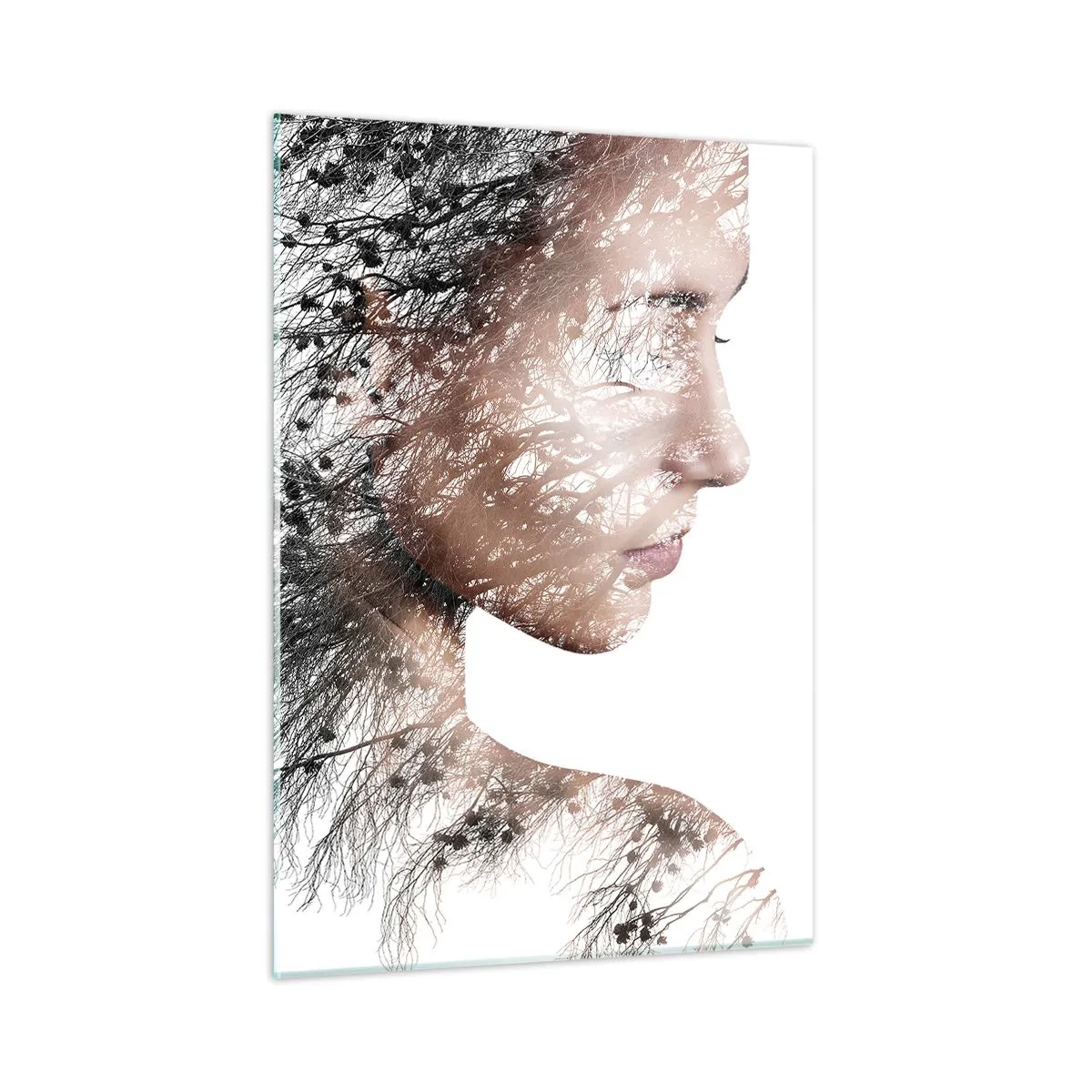 Tablou pe sticlă - Spiritul pădurii - 50x70 cm