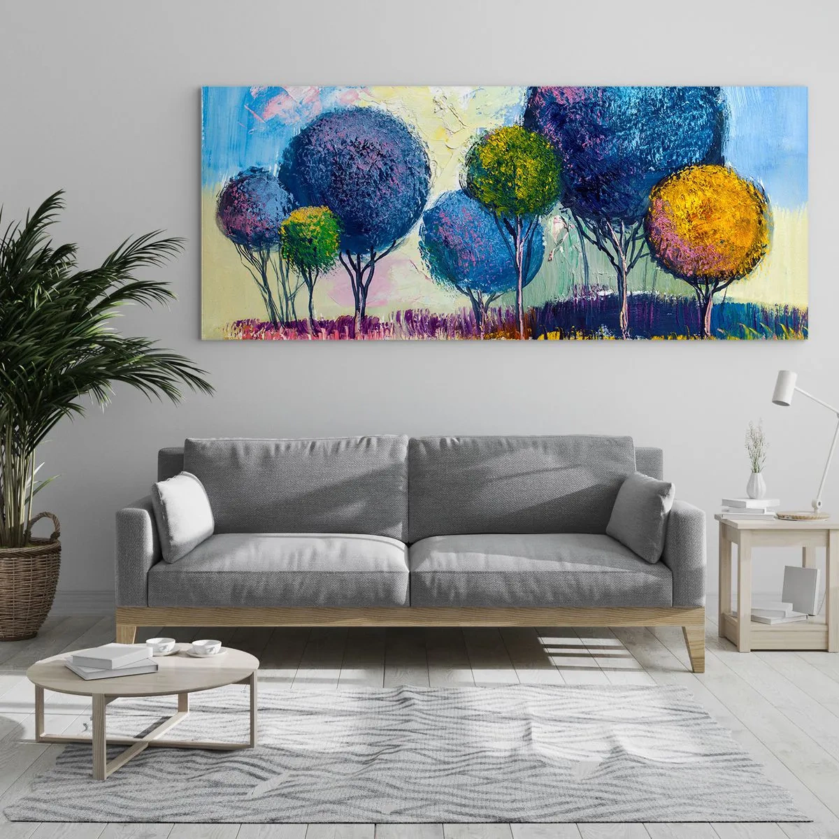 Tablou pe sticlă - Sfera - forma unui ideal - 140x50 cm
