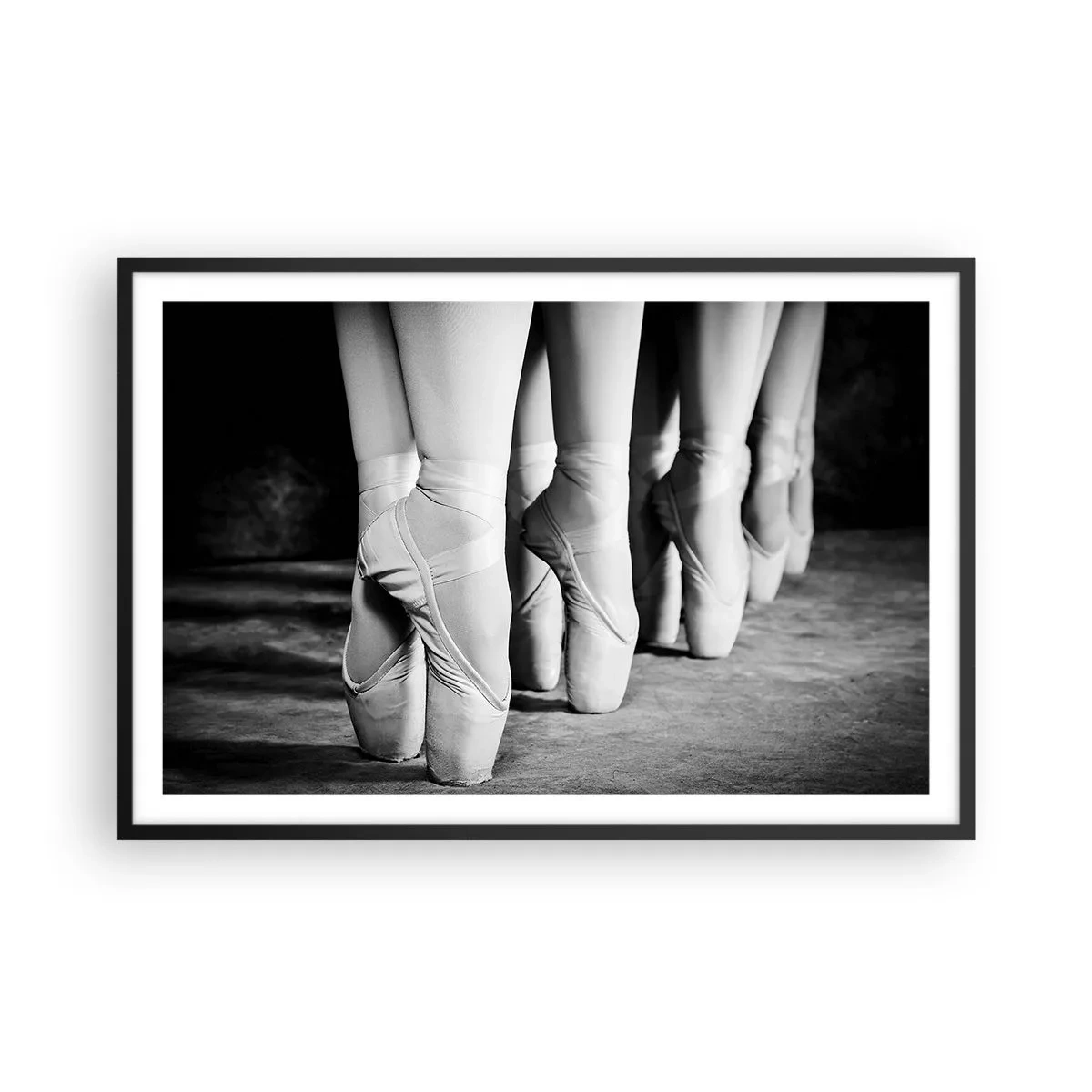 Poster în ramă neagră - Împreună, elegant - 91x61 cm