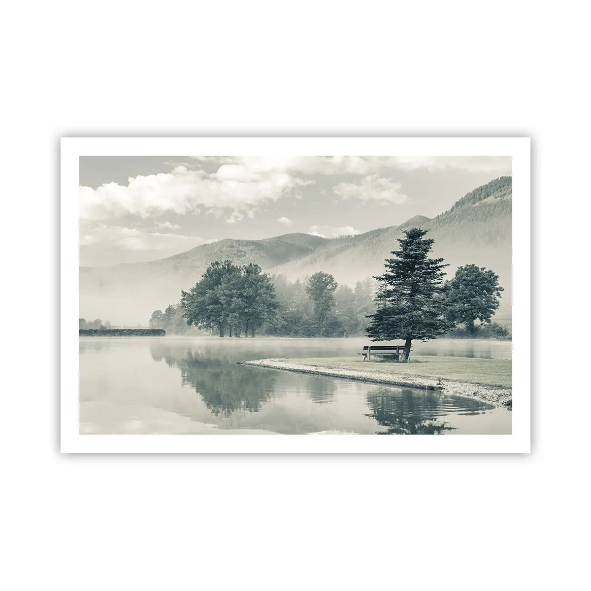 Poster - Lacul încă doarme - 91x61 cm