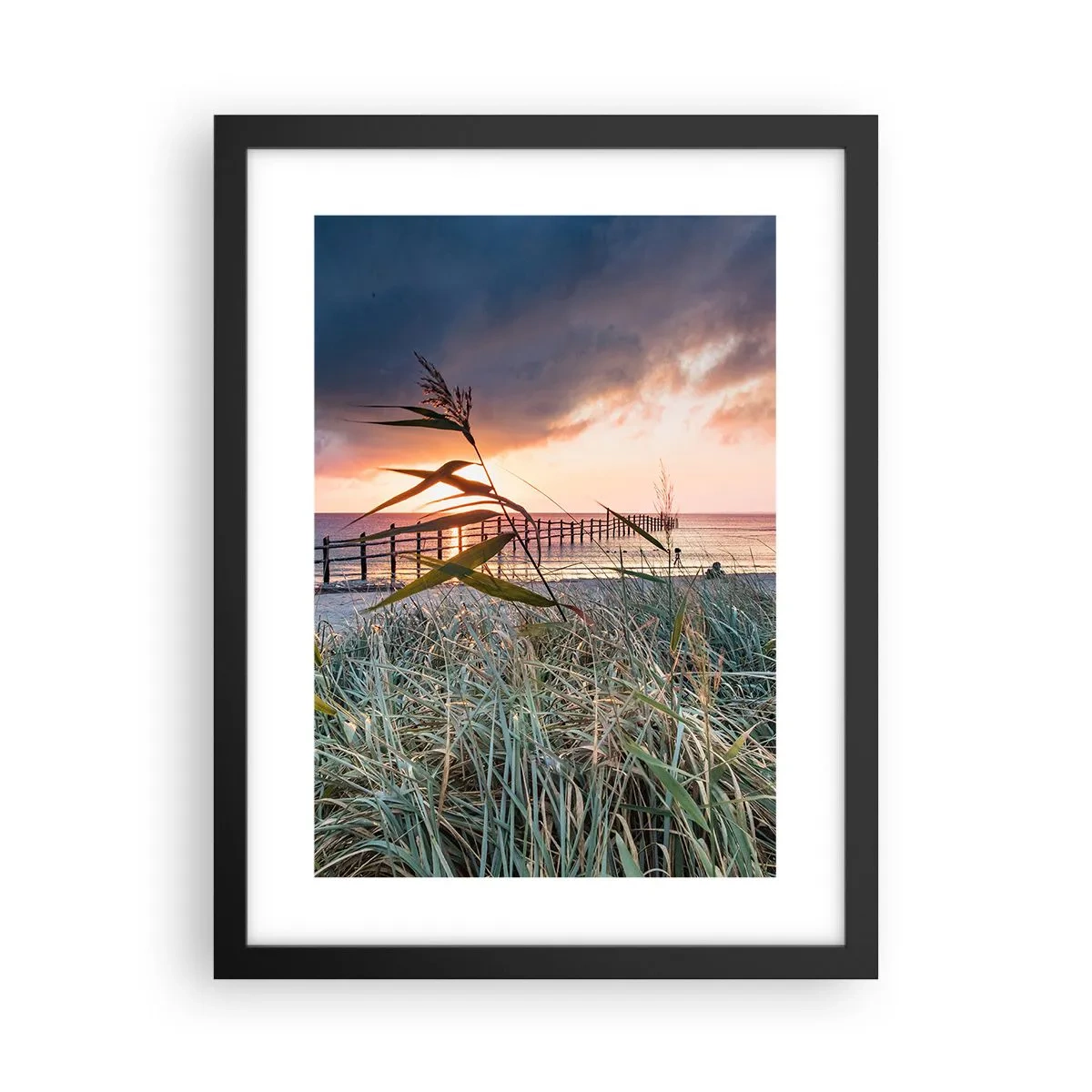 Poster în ramă neagră - Nu trece cu vântul - 30x40 cm