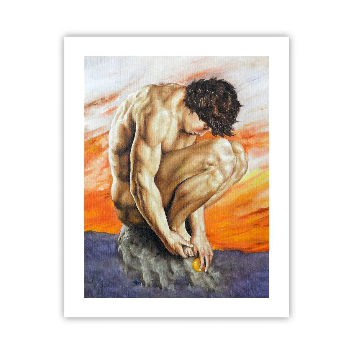 Poster - Ascultându-se pe sine - 40x50 cm