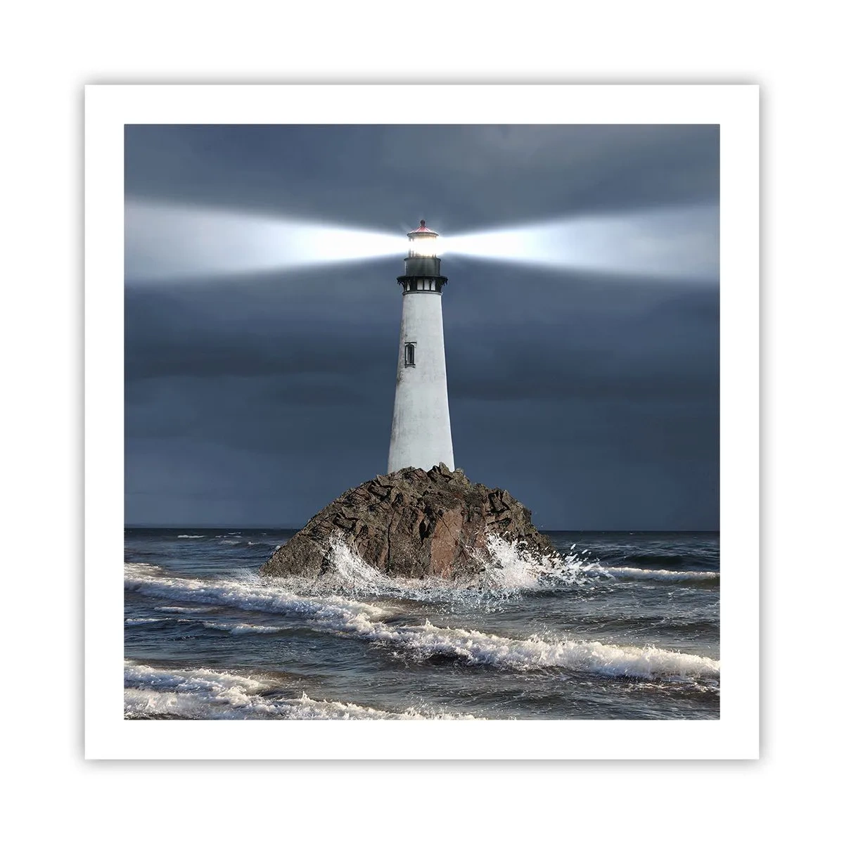 Poster - Aici... aici...! - 60x60 cm