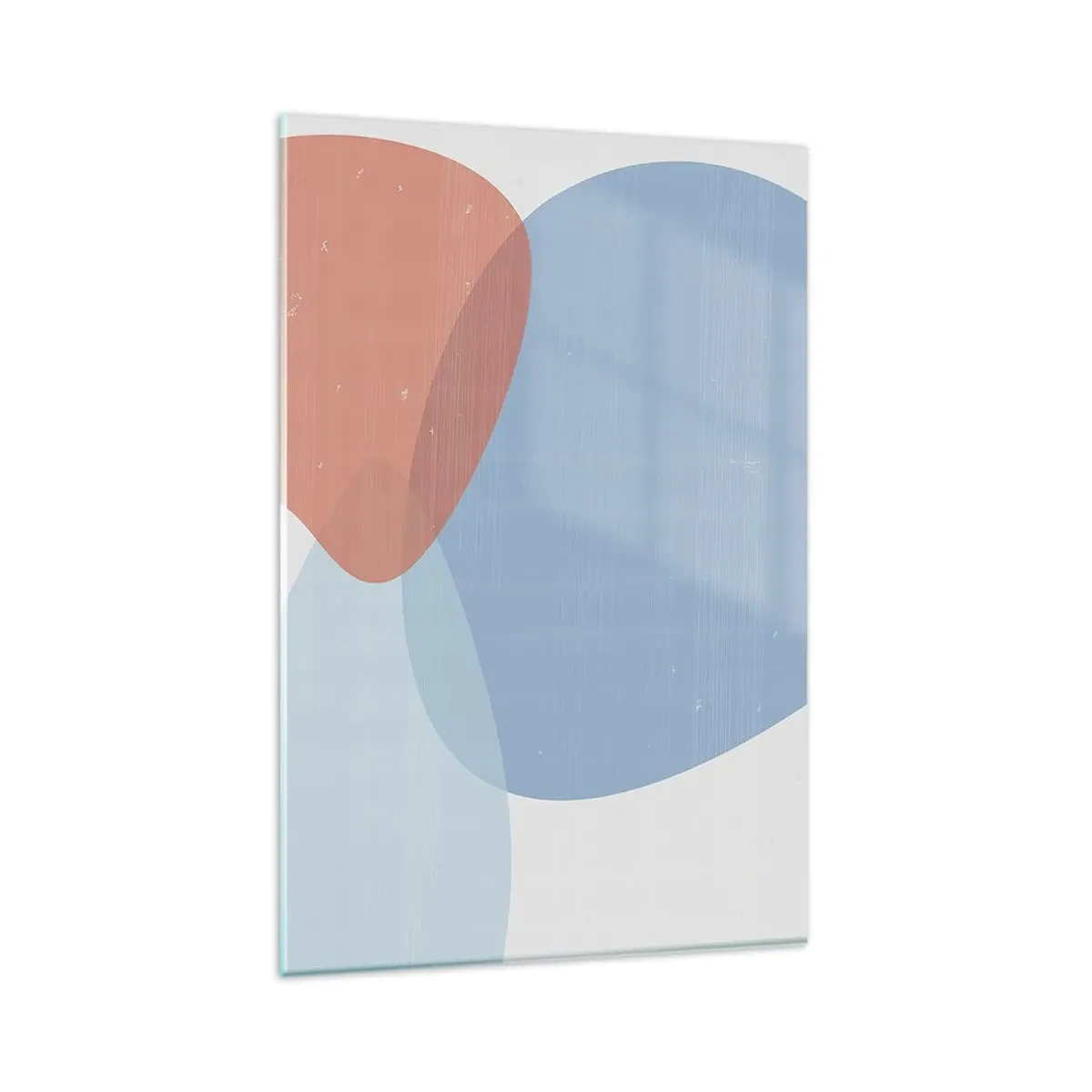 Tablou pe sticlă - Relații pastelate - 80x120 cm