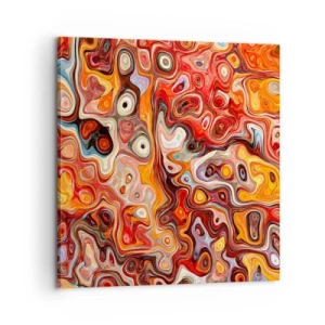 Tablou pe pânză - Dacă nucile s-au topit în miere - 60x60 cm