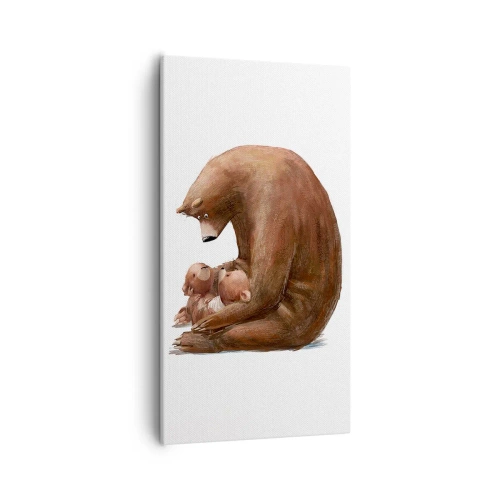 Tablou pe pânză - Vise plăcute, copii - 55x100 cm