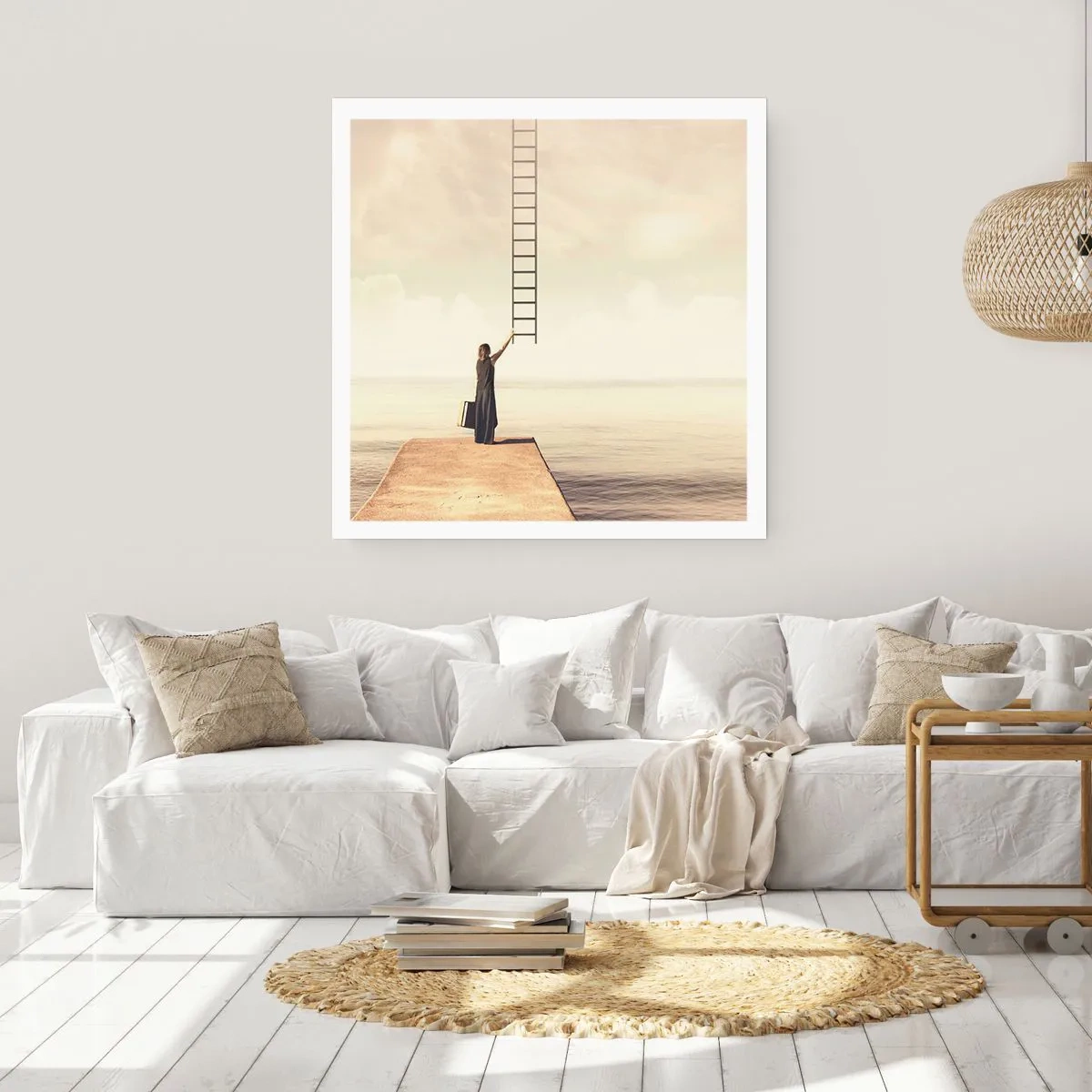 Poster - O călătorie conceptuală - 60x60 cm