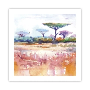 Poster - Culorile savanei - 50x50 cm