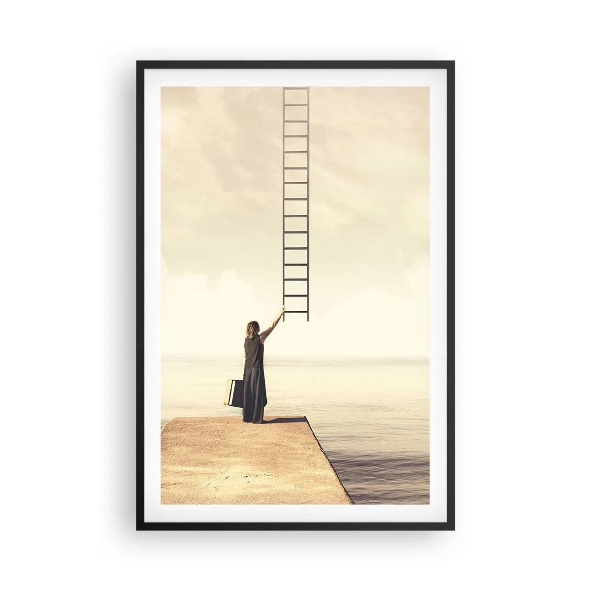 Poster în ramă neagră - O călătorie conceptuală - 61x91 cm