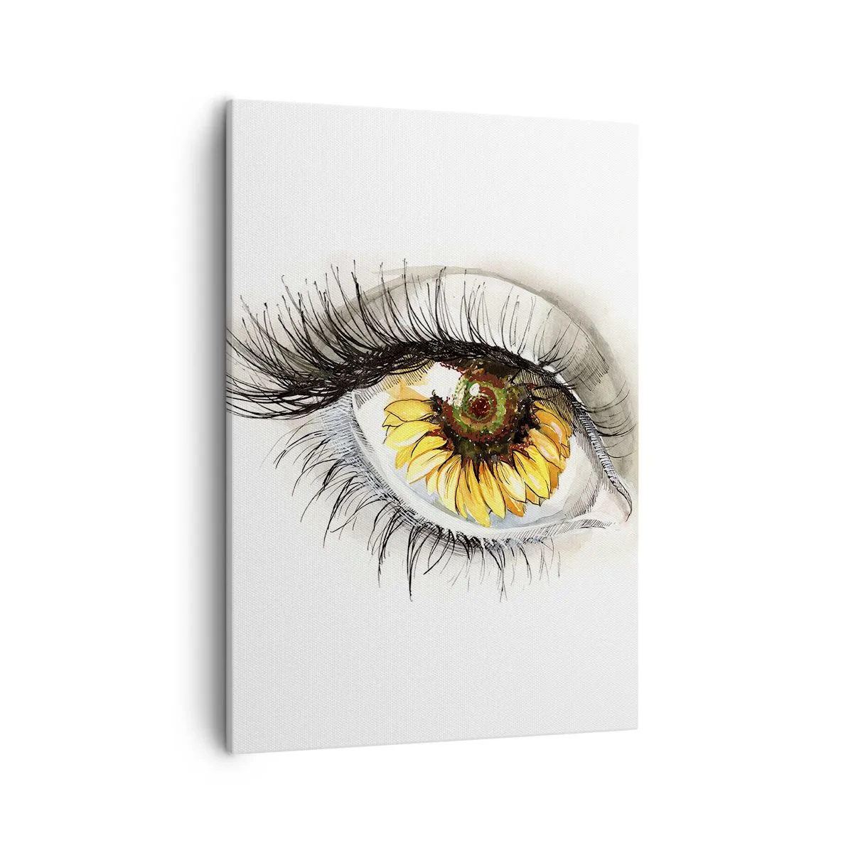 Tablou pe pânză - O privire la fel de fierbinte ca vara - 50x70 cm