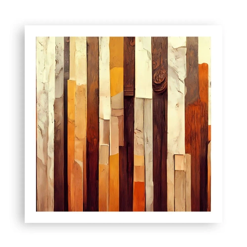 Poster - Imnul copacilor din pădure - 60x60 cm