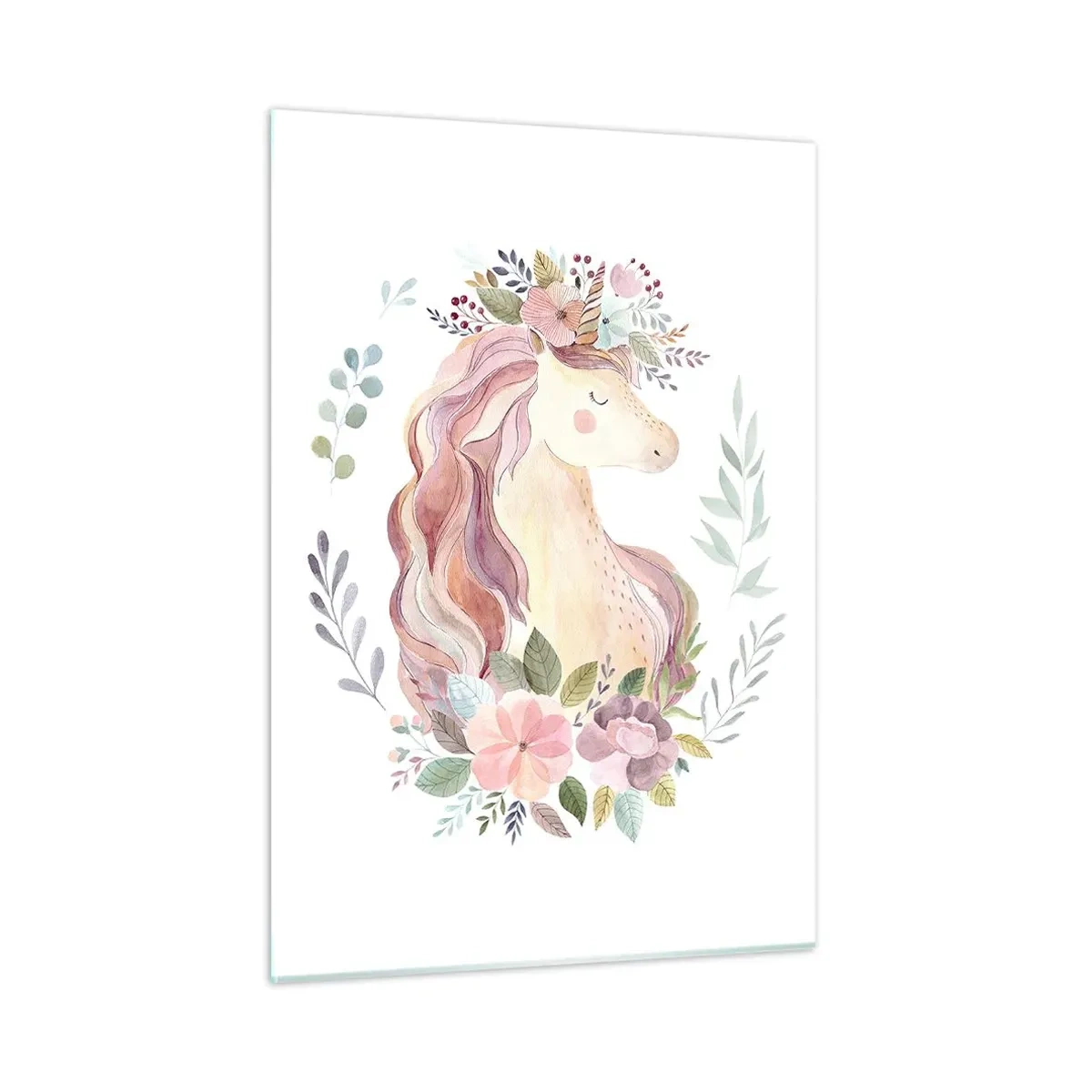 Tablou pe sticlă - O invitație în lumea basmelor - 50x70 cm