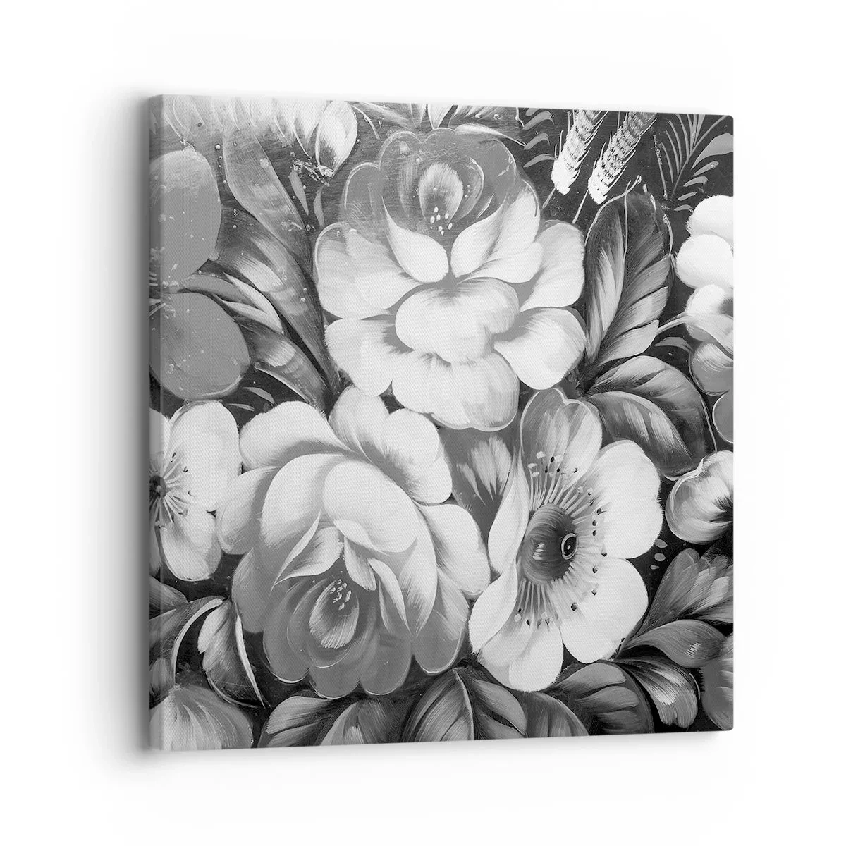 Tablou pe pânză - Frumoase chiar și în gri - 30x30 cm