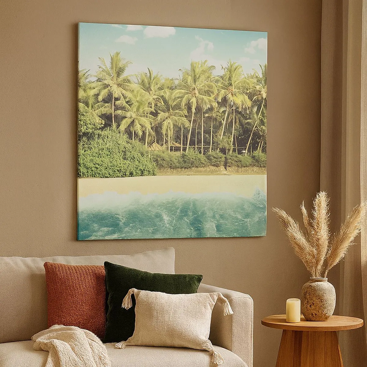 Tablou pe pânză - Ce zici de aici? - 30x30 cm