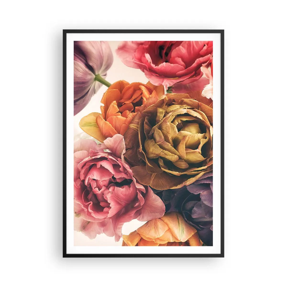 Poster în ramă neagră - Sărbătorirea vieții - 70x100 cm