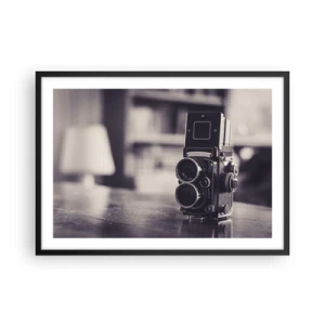 Poster în ramă neagră - Magia fotografiei vechi - 70x50 cm