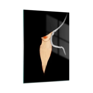 Tablou pe sticlă - Eleganță și stil - 50x70 cm